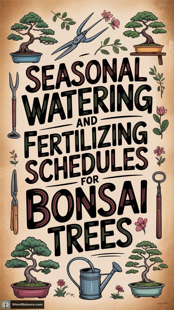 bonsai care seasonal guide