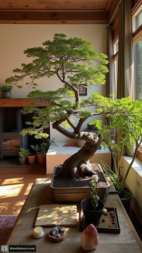bonsai cultivation reflects growth