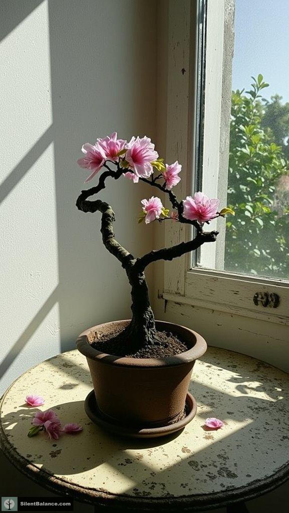bonsai embodies patience and resilience
