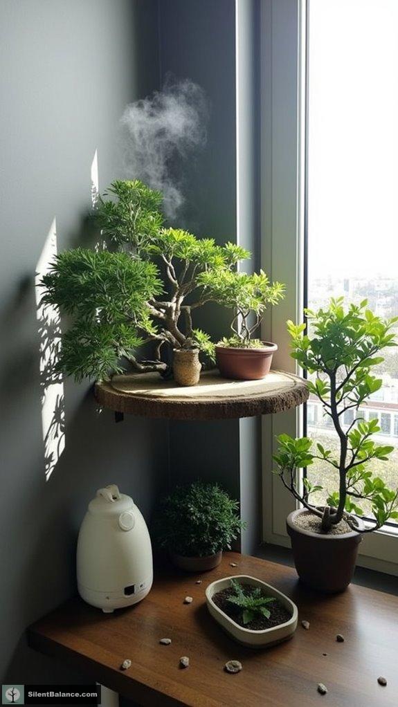 bonsai enhance indoor air