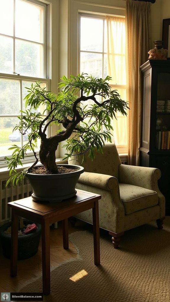 bonsai enhances biophilic design