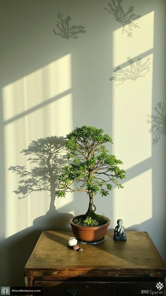 bonsai enhances feng shui