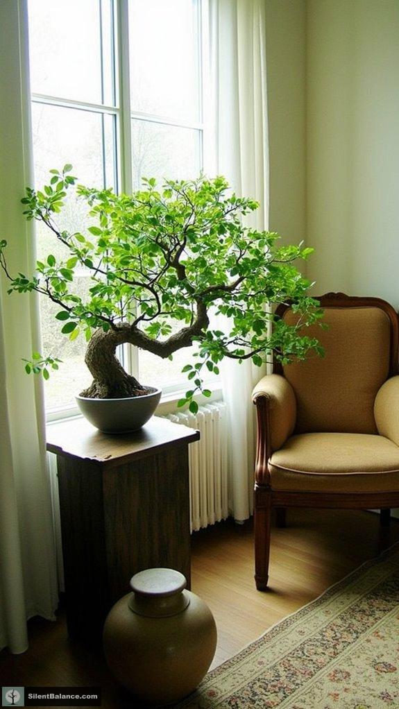 bonsai enhances workspace aesthetics