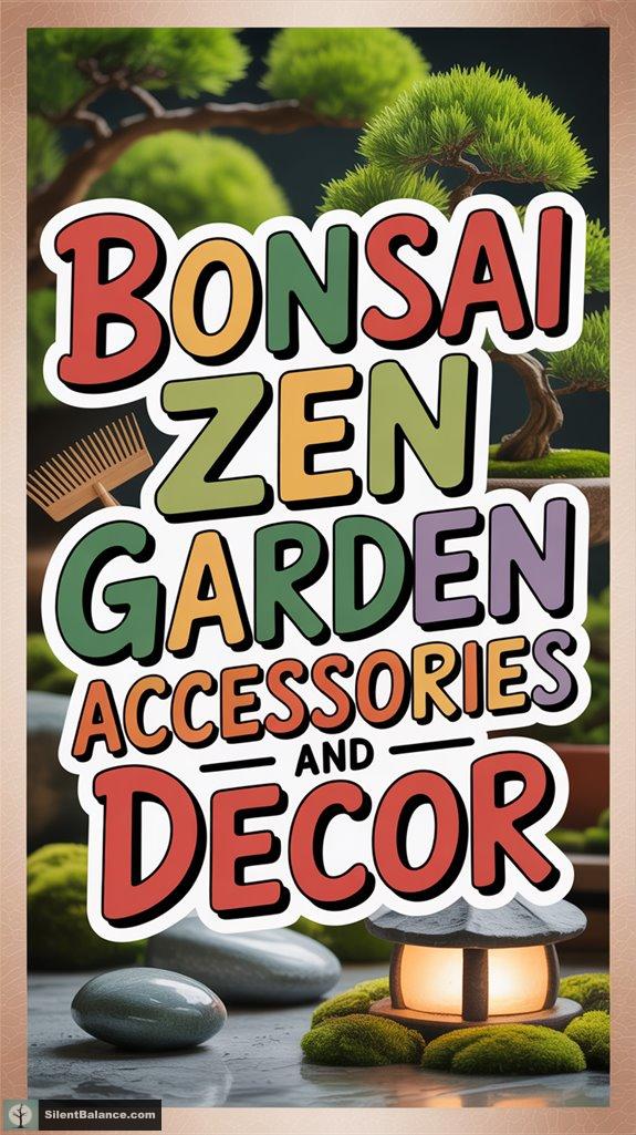 bonsai garden decor items