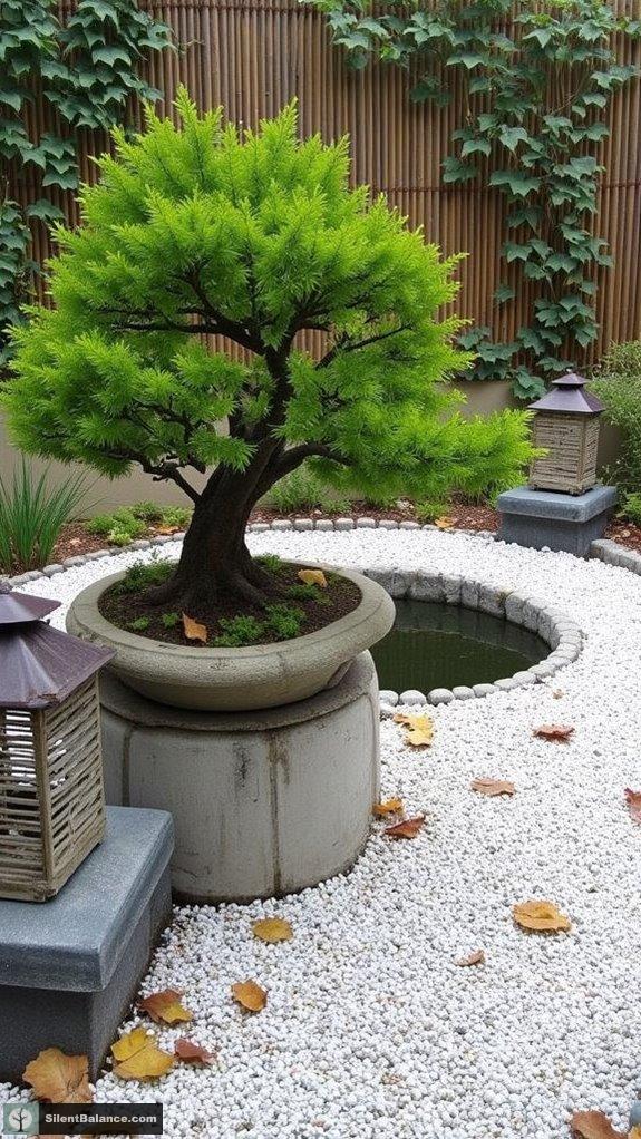 bonsai garden harmony achieved