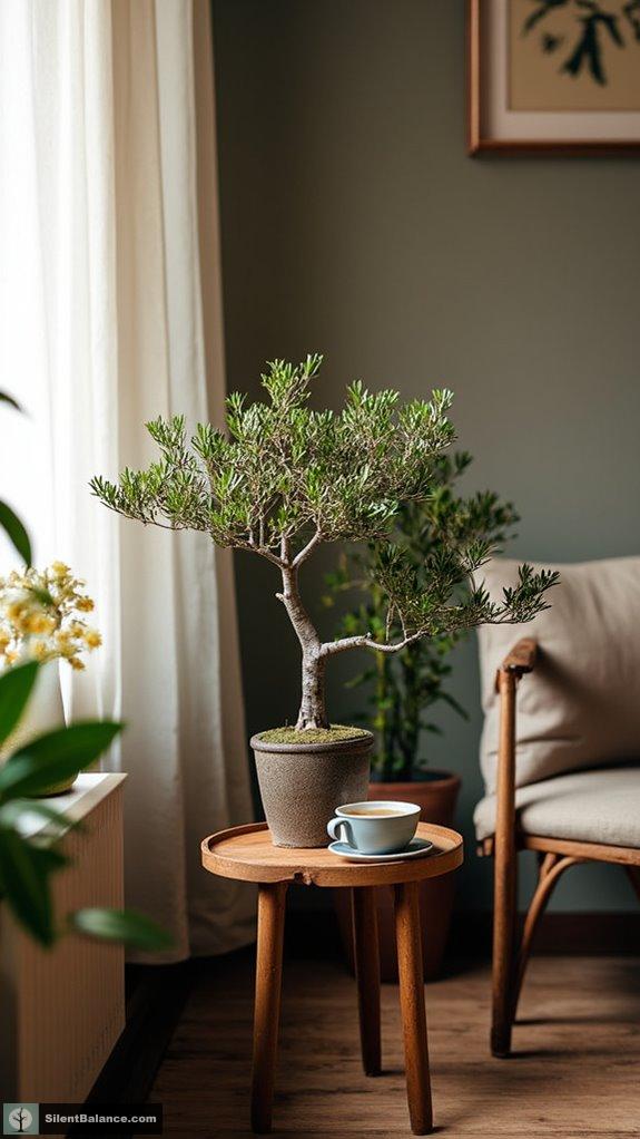 bonsai nature s peaceful reflection