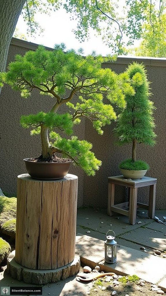 bonsai patio arrangement tips