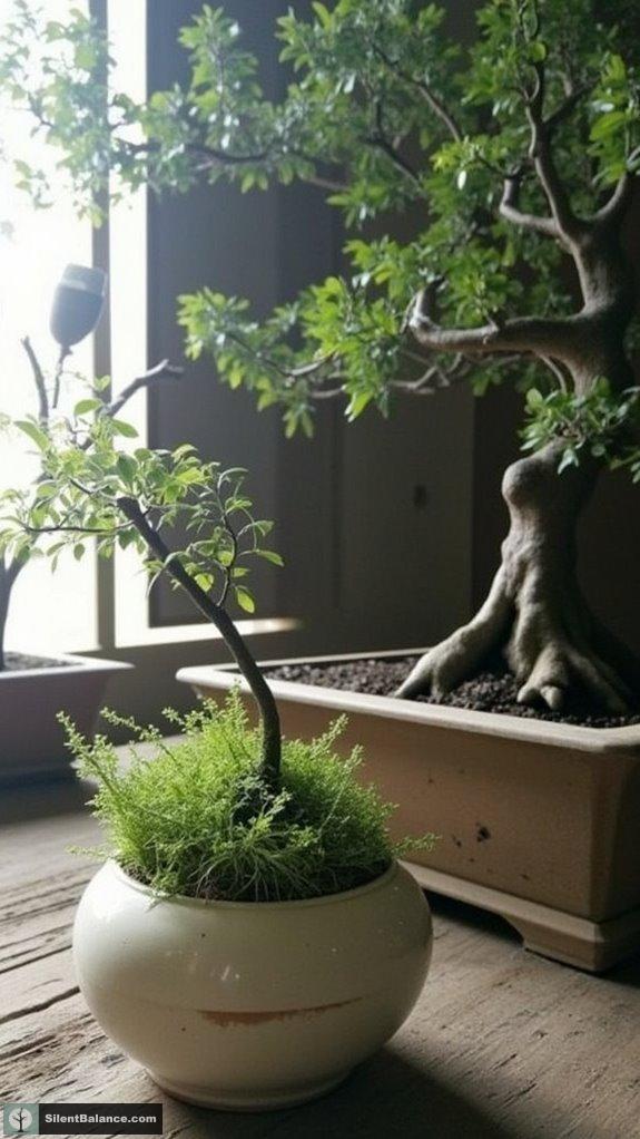 bonsai pot shape harmony