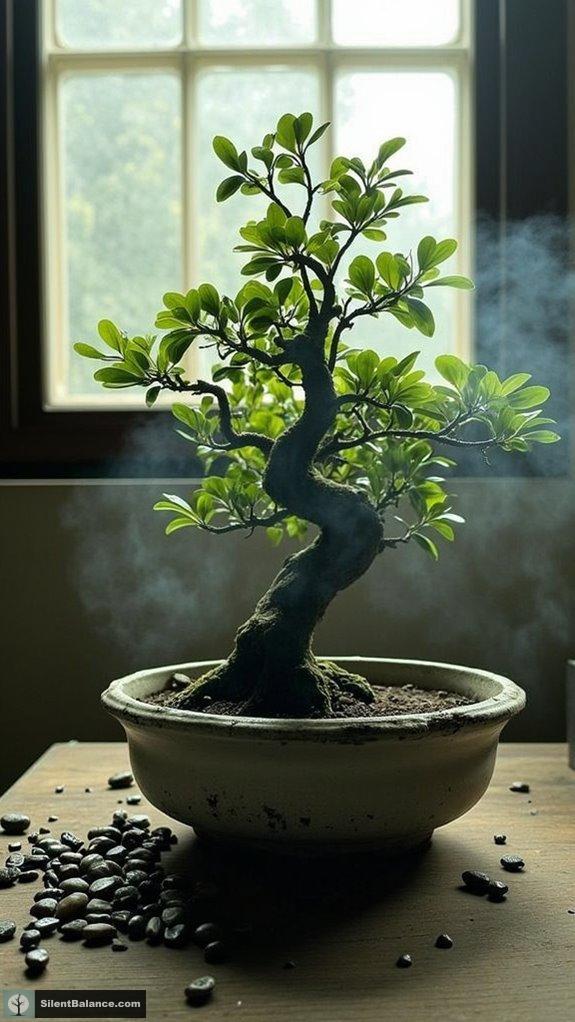 bonsai reflects life s journey
