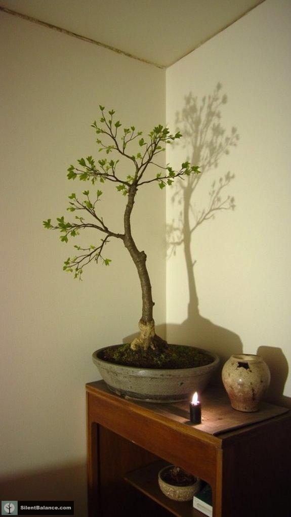 bonsai reflects patience and mindfulness