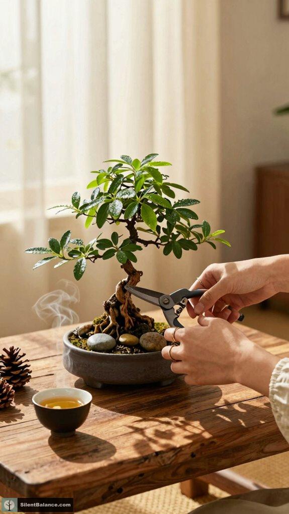 bonsai rituals and meditation