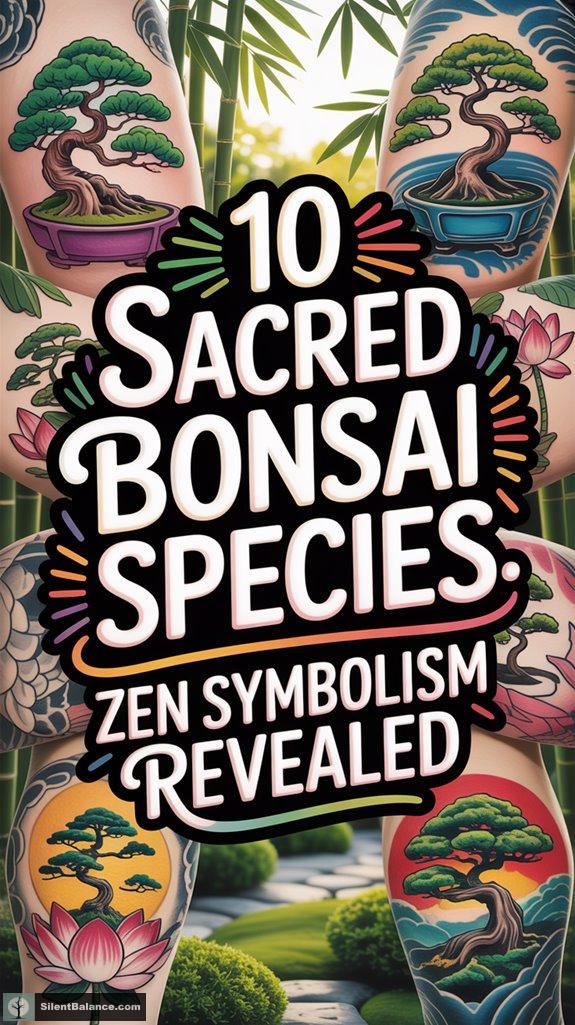 bonsai species and symbolism