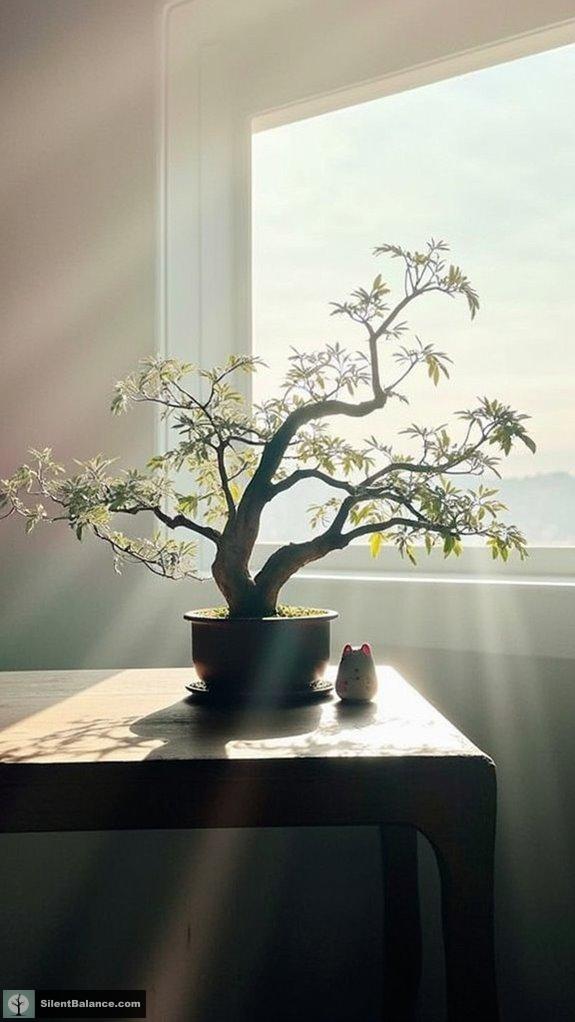 bonsai symbolizes patience and harmony