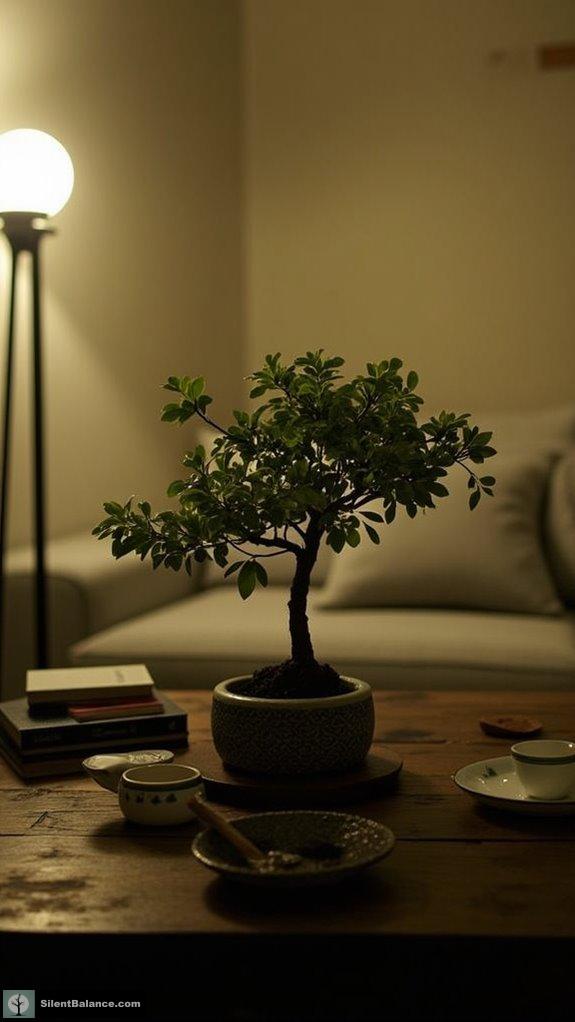 bonsai trees embody harmony