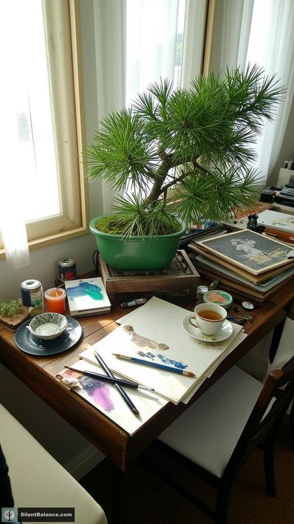 bonsai trees promote balance