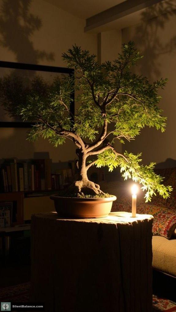 bonsai trees symbolize balance