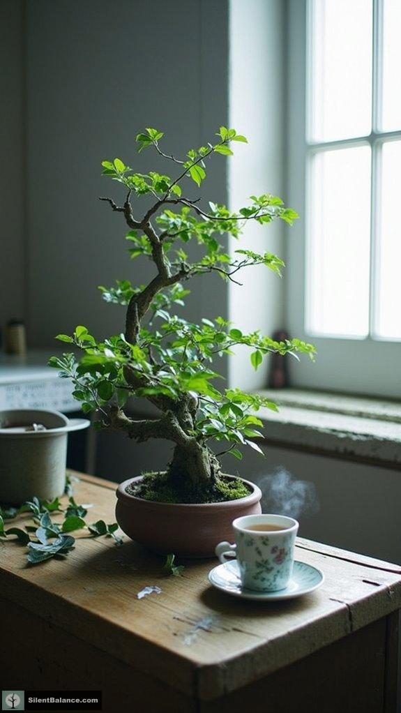 bonsai trees symbolize balance