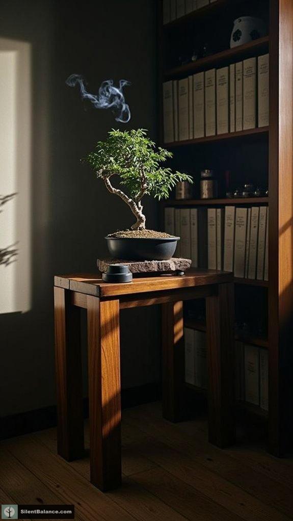 bonsai trees symbolize balance
