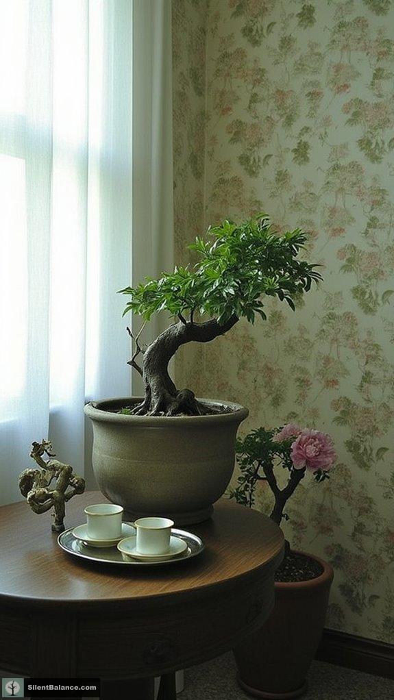 bonsai trees symbolize growth