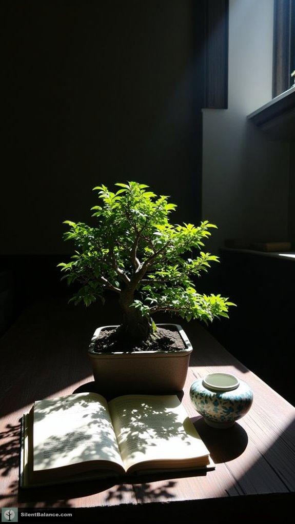 bonsai trees symbolize growth