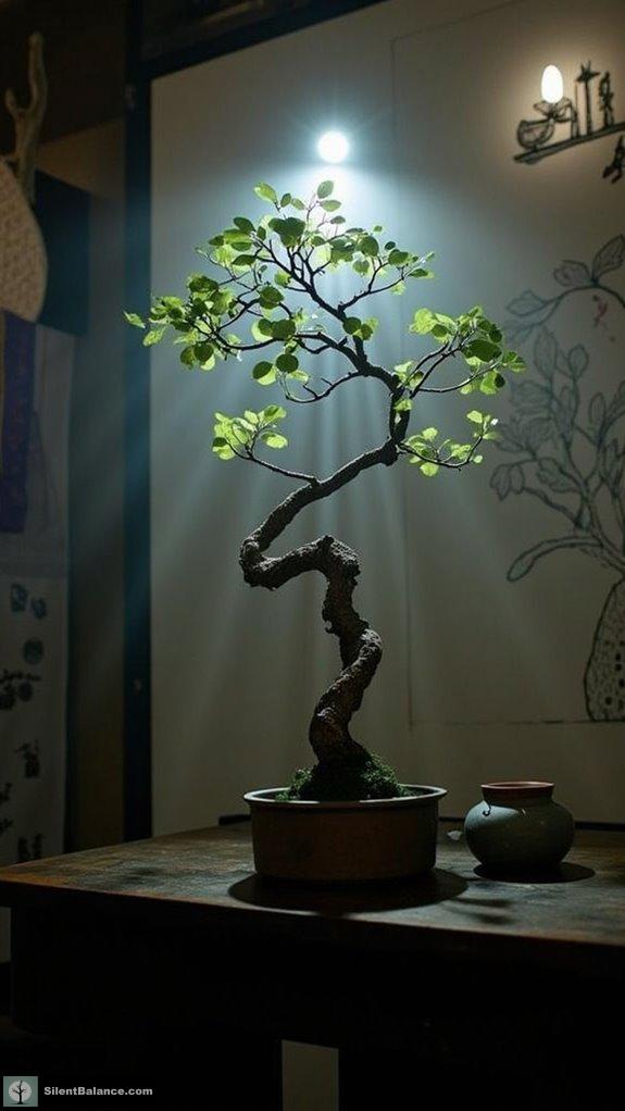 bonsai trees symbolize growth
