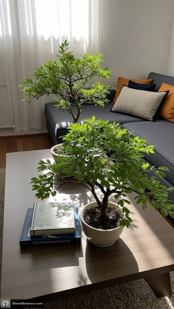 bonsai trees symbolize harmony patience