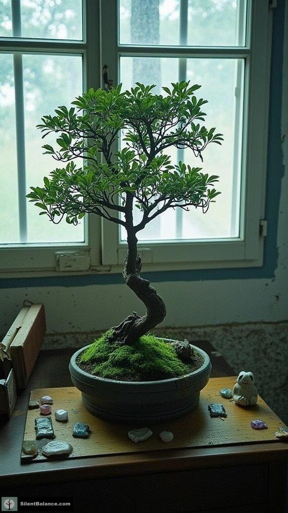 bonsai trees symbolize resilience