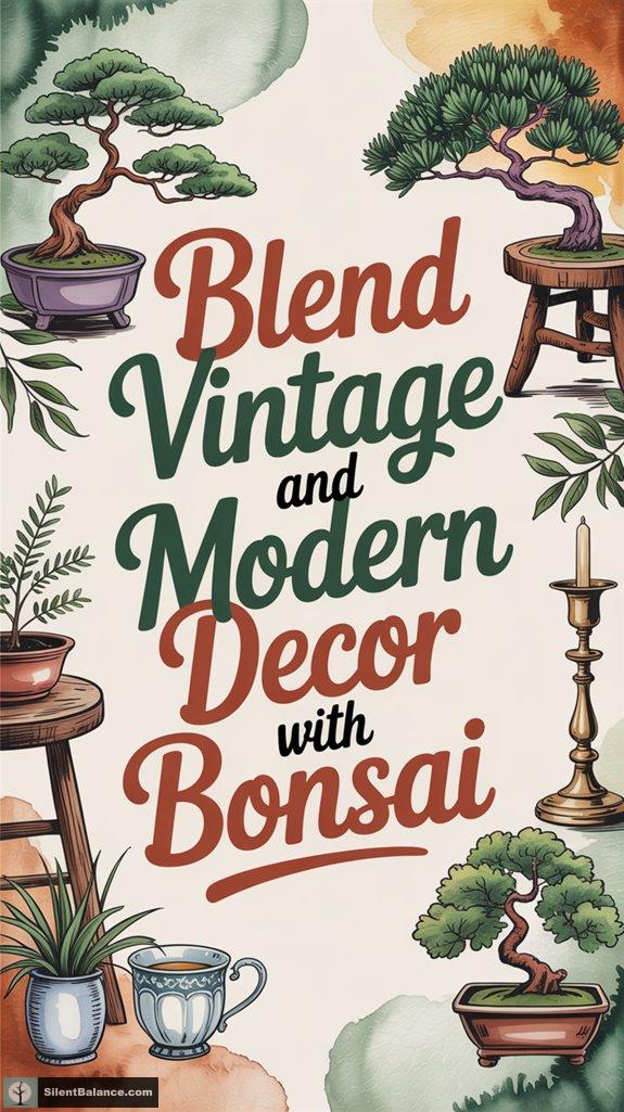 bonsai vintage meets modern