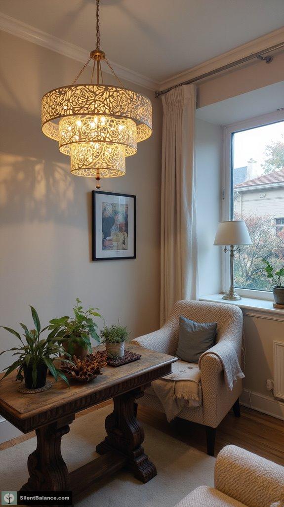 branch silhouettes bring elegance