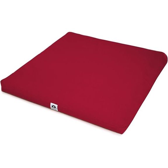 Zabuton Eclipse line Buckwheat Filled Meditation Cushion 23 x 23
