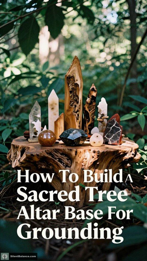 build sacred grounding altar