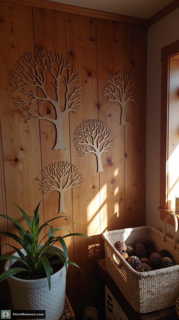 butternut tree silhouette artistry