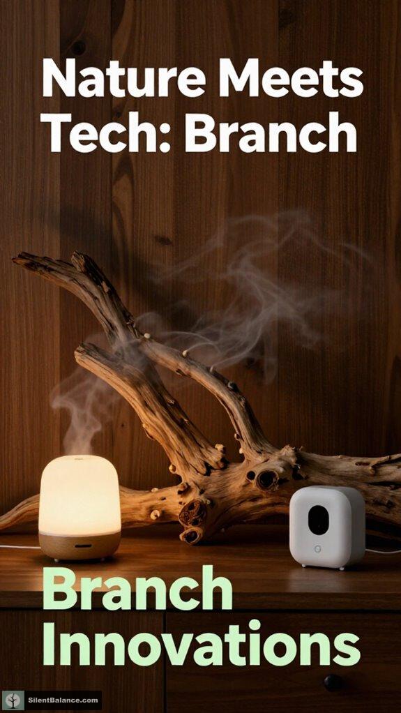 camouflaging tech with branches