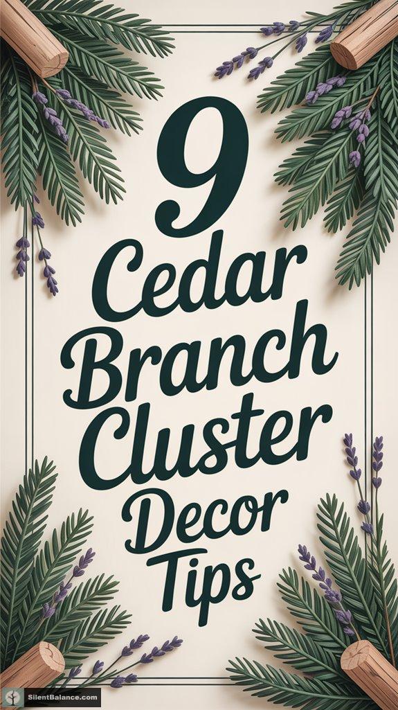 cedar branch decor ideas