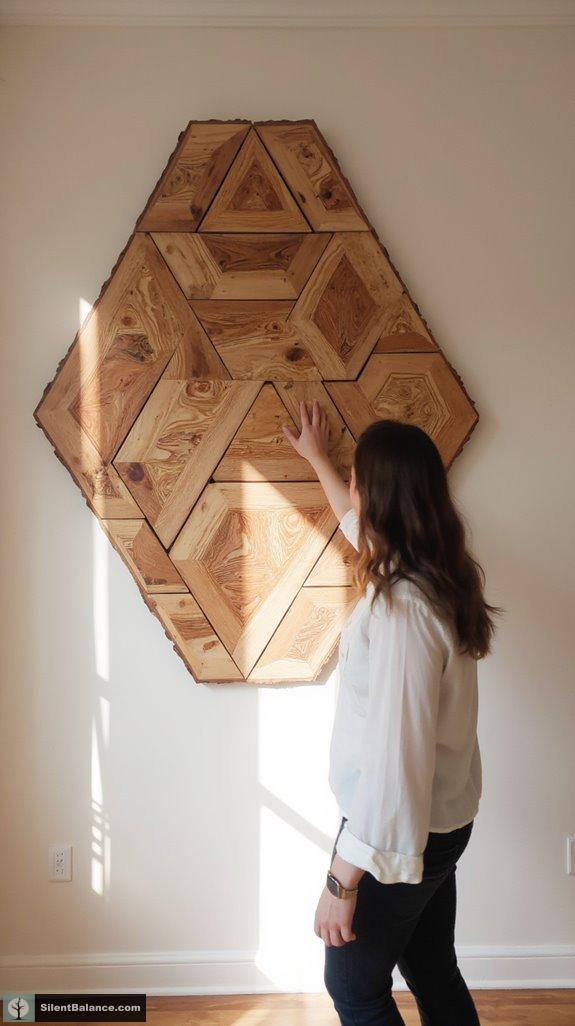 cedar slices enhance minimalism