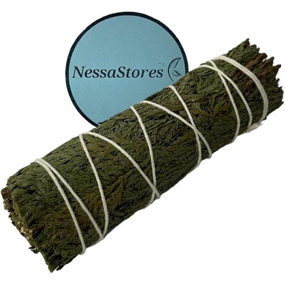 NessaStores Cedar Smudge Stick for Cleansing & Positivity