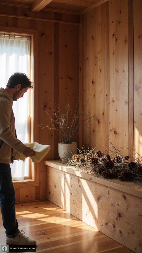 cedar wall maintenance tips