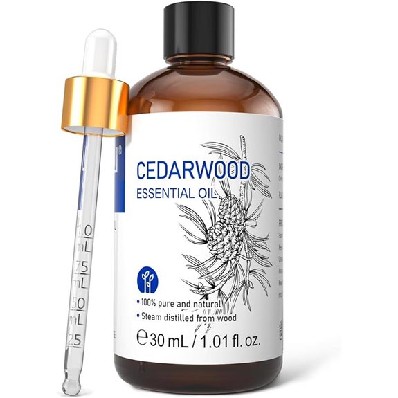 HIQILI Cedarwood Essential Oil for Hair & Diffuser