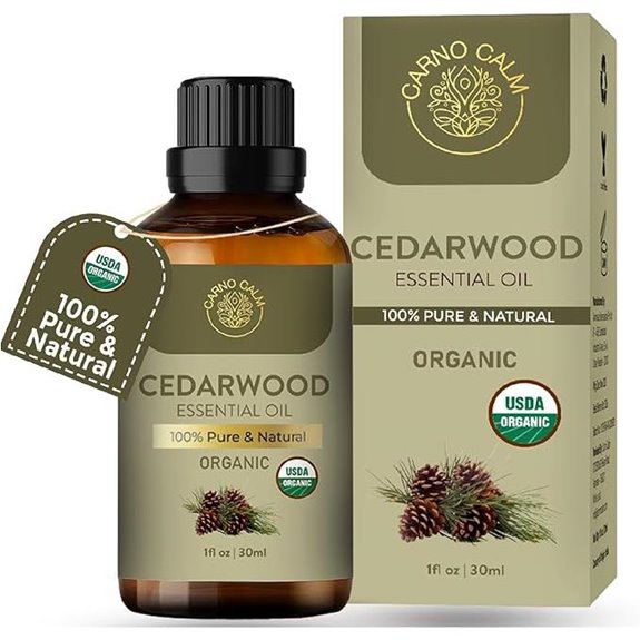 Organic Cedarwood Essential Oil for Hair & Skin