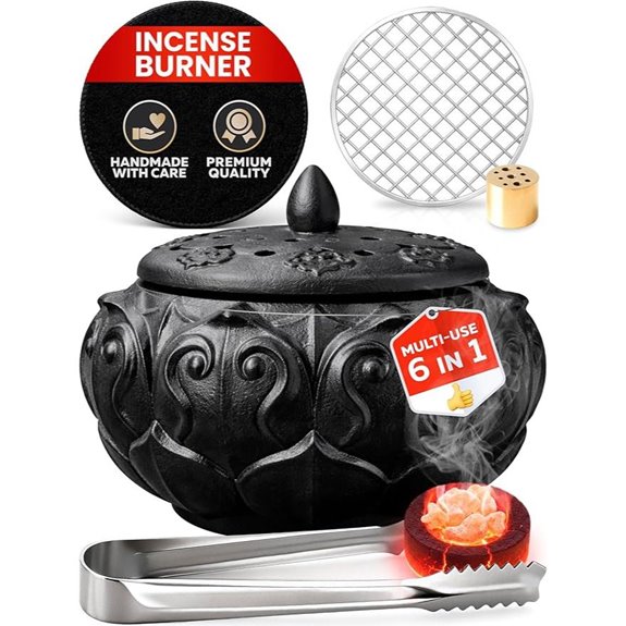 Charcoal Incense Burner Kit for Resin & Bakhoor