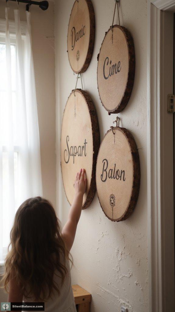charming personalized wood signs