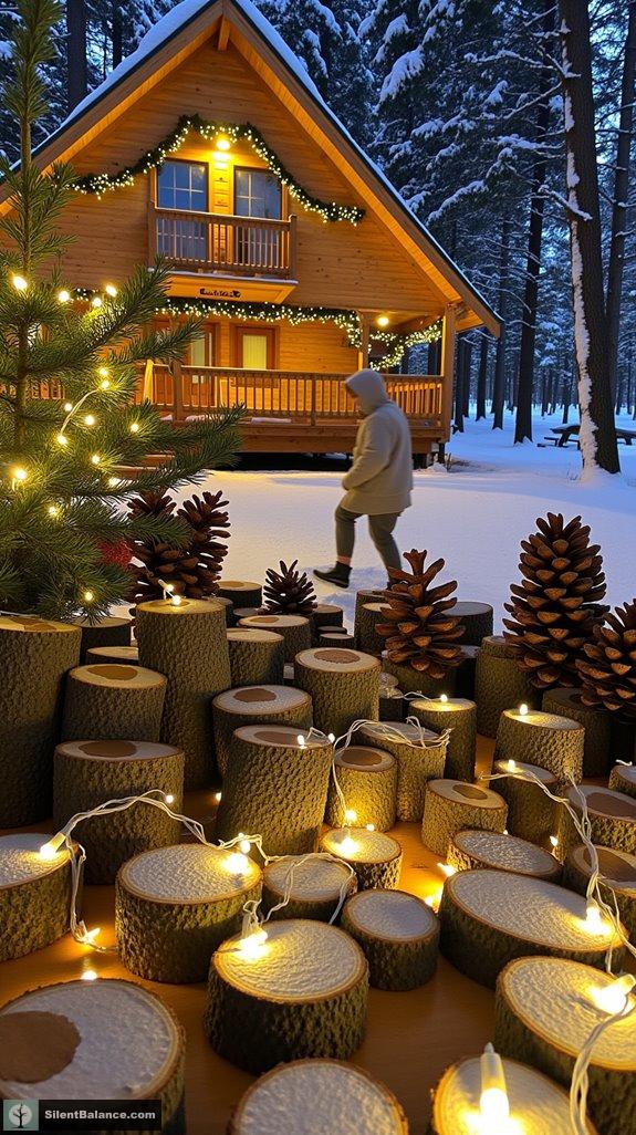 charming winter holiday decor