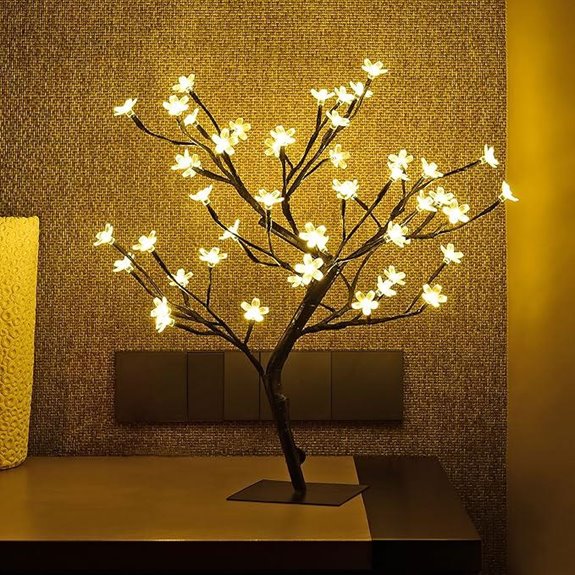 Lightshare Cherry Blossom Bonsai Tree with Lights