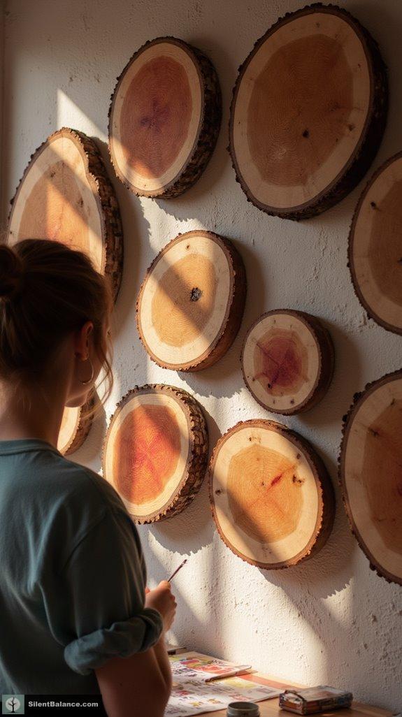 choose unique wood slices