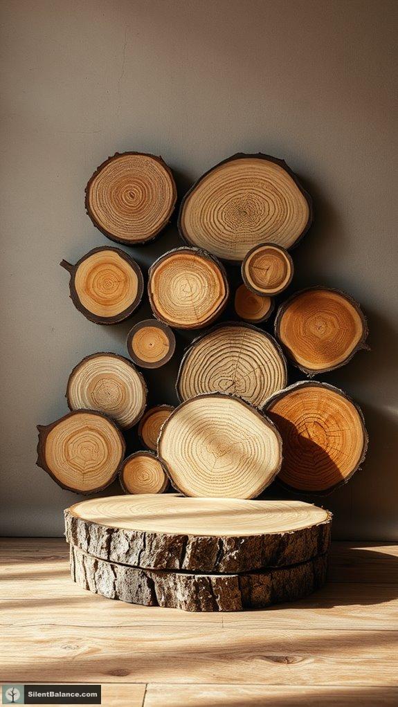 choosing ideal wood slice