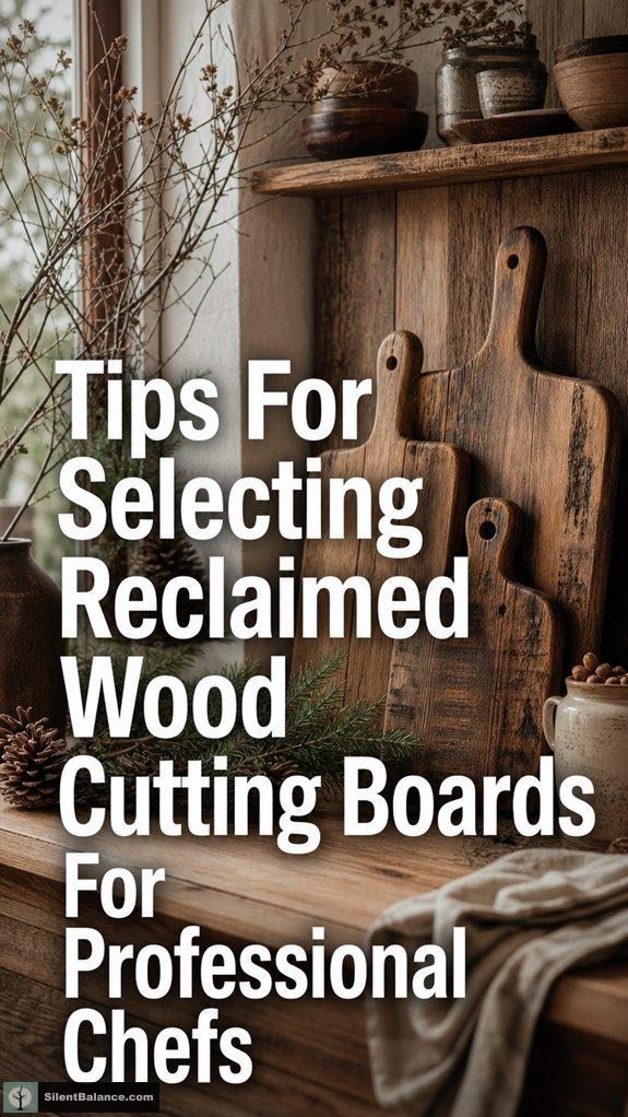 choosing quality reclaimed cutting boards