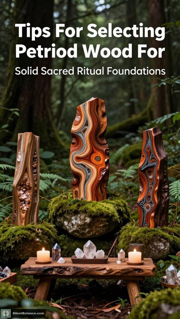 choosing spiritual petrified wood