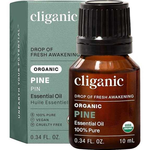 Cliganic Organic Pine Essential Oil for Aromatherapy