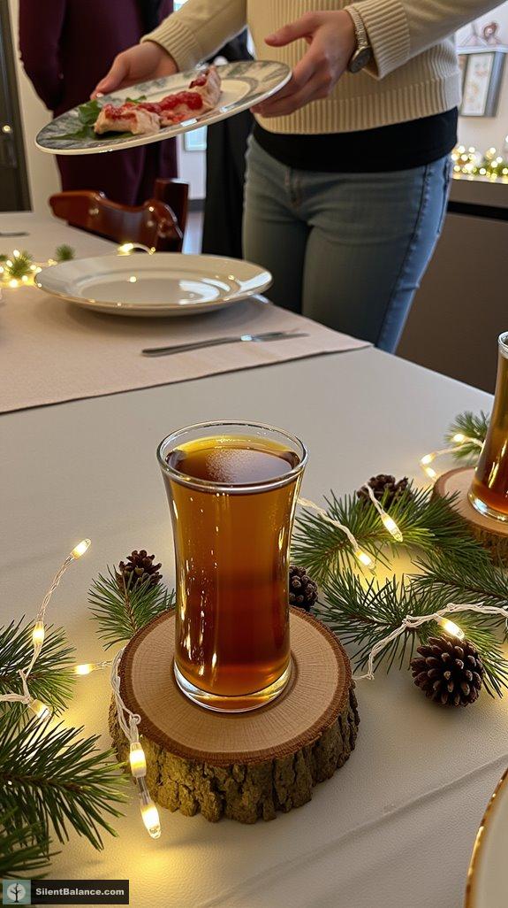 coaster decor arrangement ideas