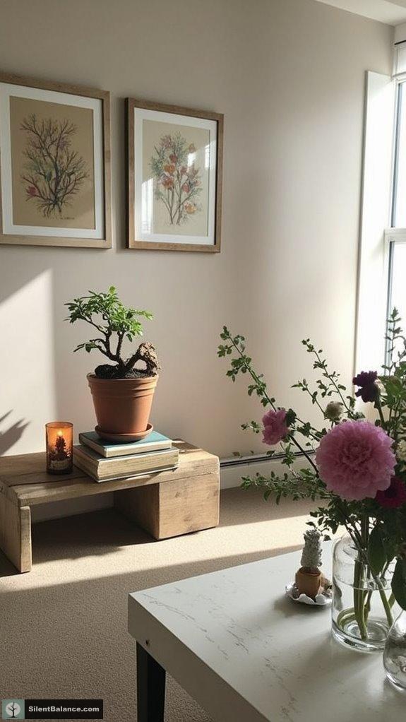 colorful textured bonsai pots